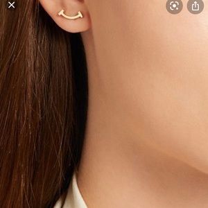 Tiffany T Smile Earrings